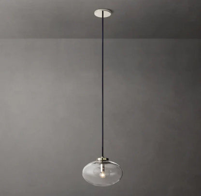 Cabrette Clear Glass Pendant