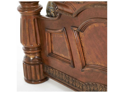 Villa Valencia King Poster Bed in Classic Chestnut