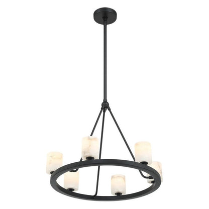 Agron 6 Light Alabaster Chandelier