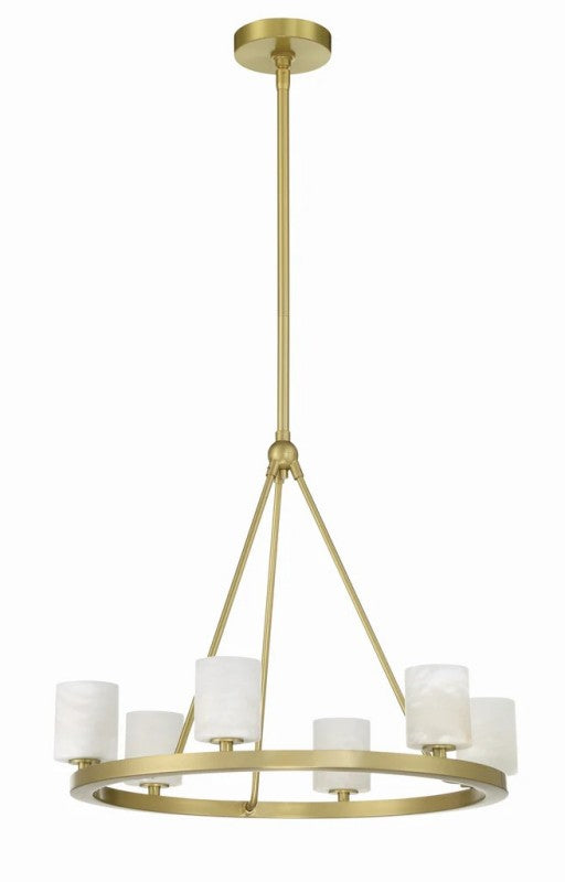 Agron 6 Light Alabaster Chandelier