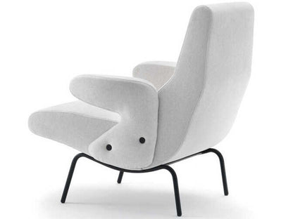 Delfino Upholstered Armchair by Erberto Carboni