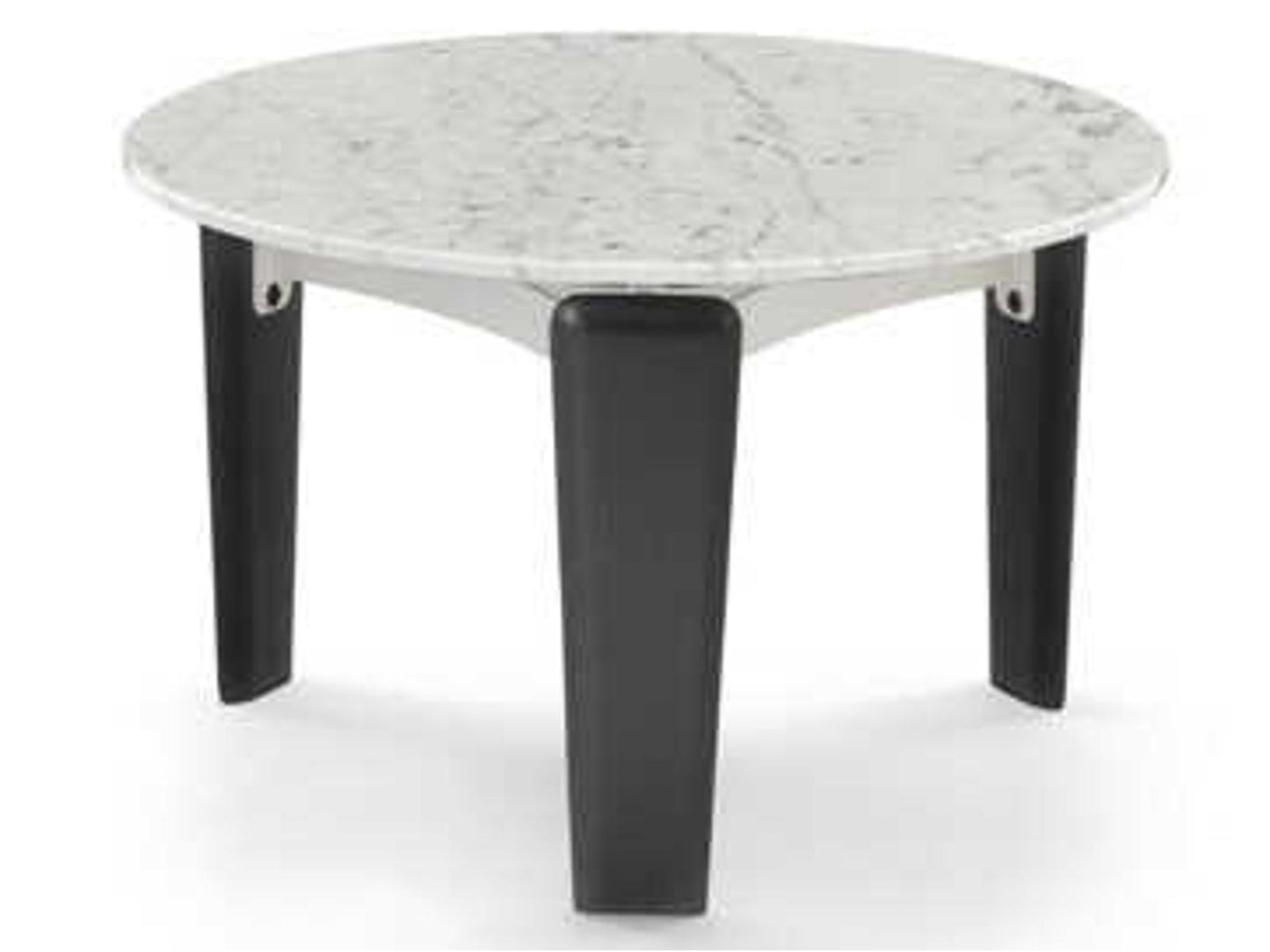 Tablet Round Marble End Table