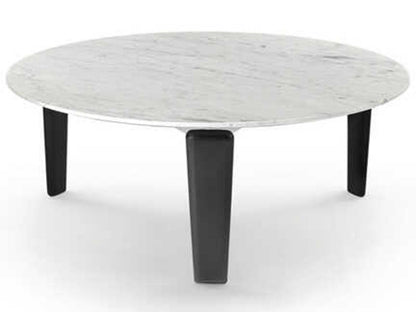 Tablet Round Marble Coffee Table
