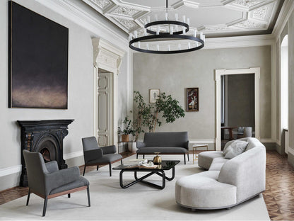 Hug Upholstered Accent Chair by Claesson Koivisto Rune