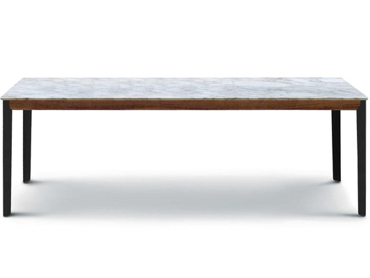 Hug Rectangular Marble Dining Table