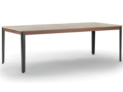 Hug Rectangular Marble Dining Table