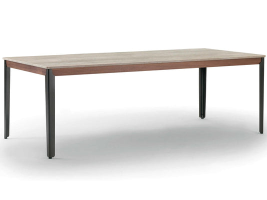 Hug Rectangular Marble Dining Table