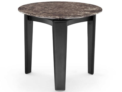 Tablet Round Marble End Table