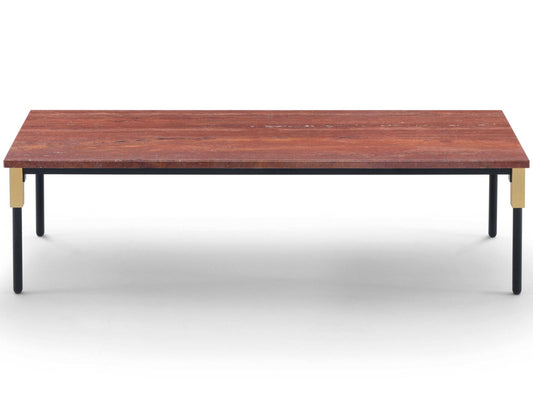 Match Rectangular Marble Coffee Table