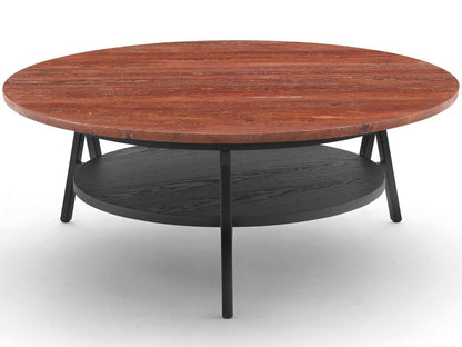 Cradle Round Marble Coffee Table by Neri and Hu