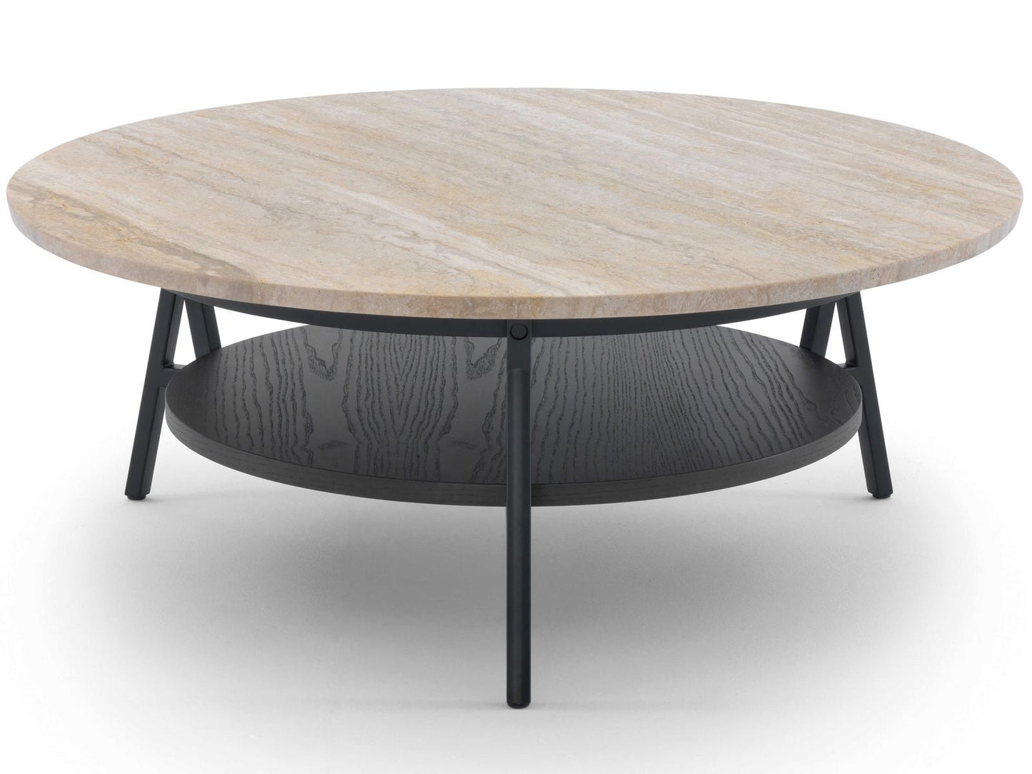 Cradle Round Marble Coffee Table by Neri and Hu