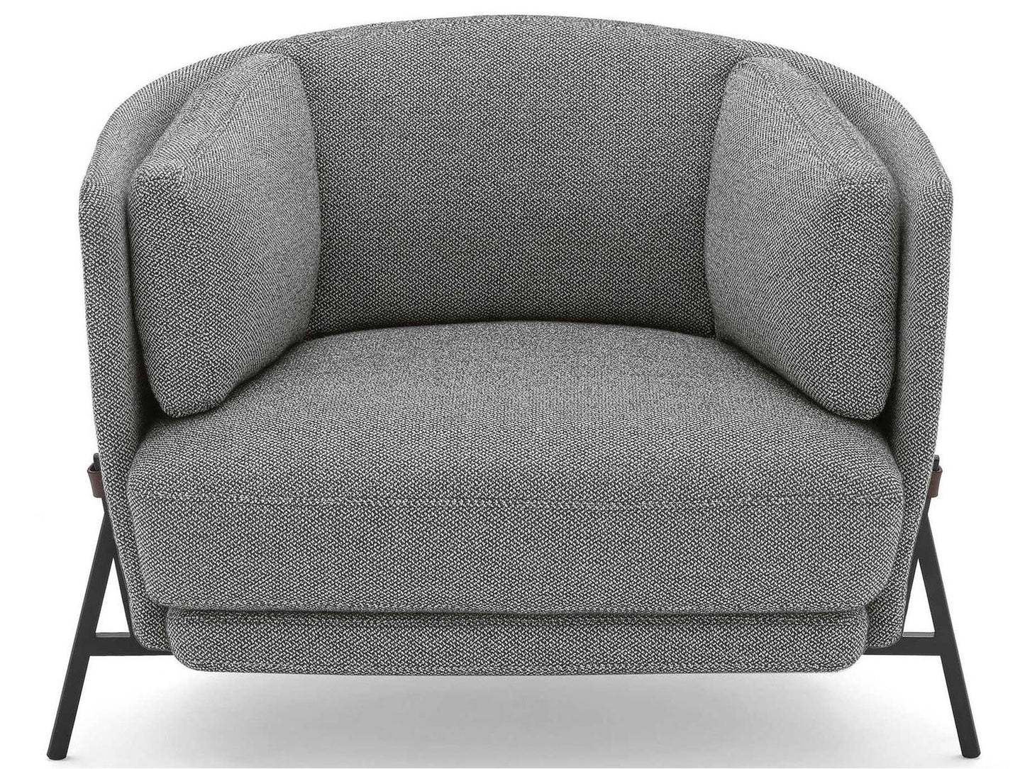 Cradle 3830 Accent Armchair by Neri&Hu in Fabric