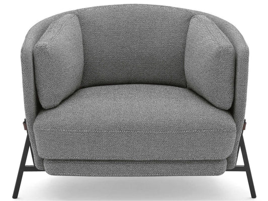 Cradle 3830 Accent Armchair by Neri&Hu in Fabric