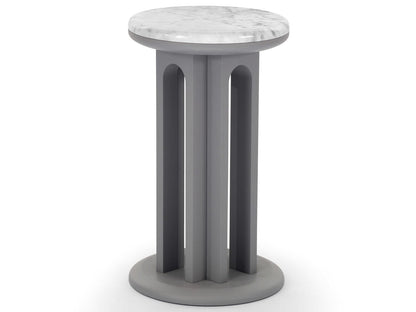 Arcolor Round Marble End Table