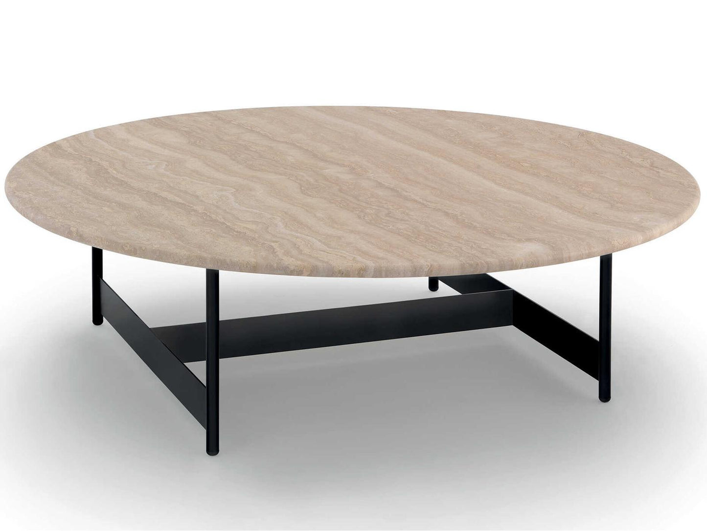 Tokio Round Marble Coffee Table
