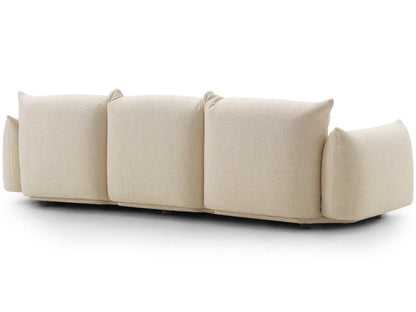 Marenco 3-Seat Fabric Sofa Modern Italian Design