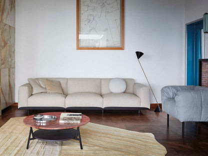 Cradle Round Marble Coffee Table by Neri and Hu