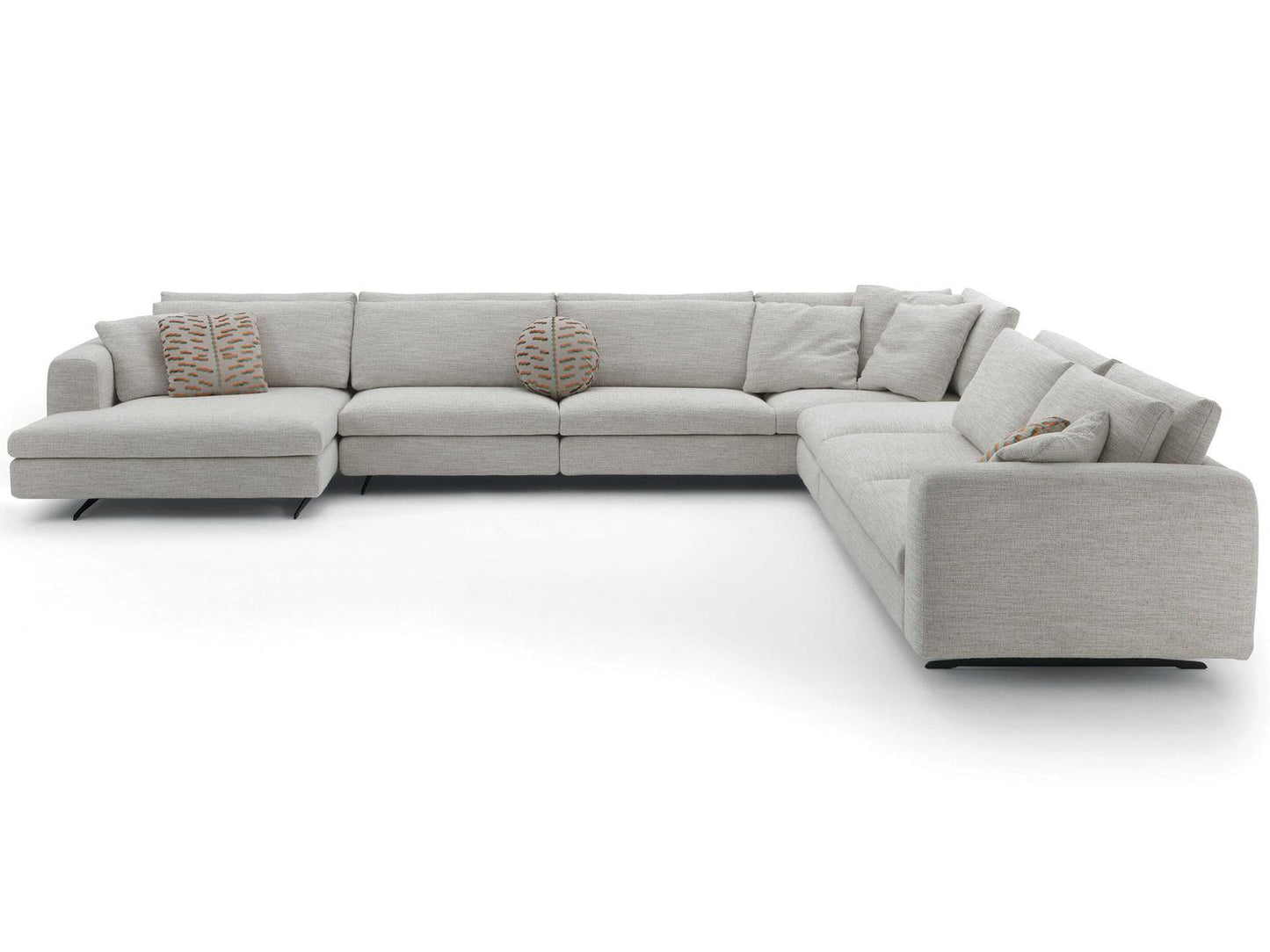 Leenus Upholstered Sectional Sofa