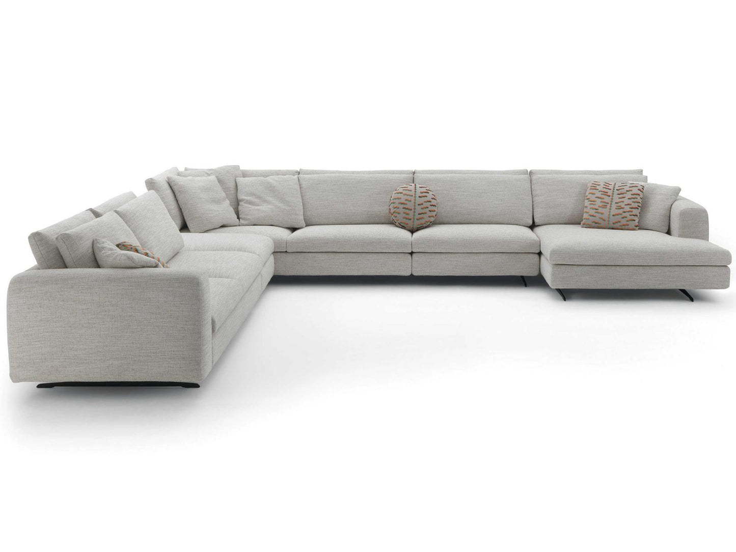 Leenus Upholstered Sectional Sofa