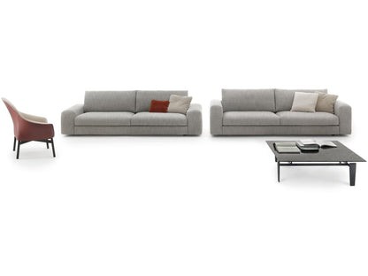 Low Land Upholstered Sofa by Fabrizio Ballardini