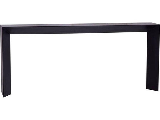 Ormando Ebony Oak Wood Console Table