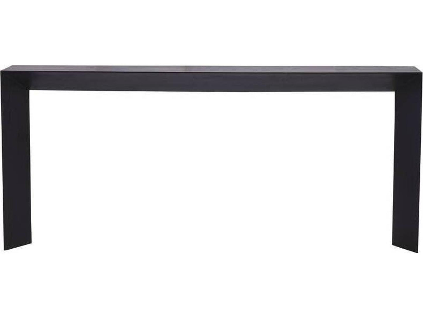Ormando Ebony Oak Wood Console Table