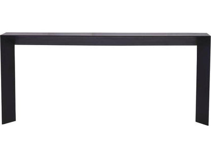 Ormando Ebony Oak Wood Console Table