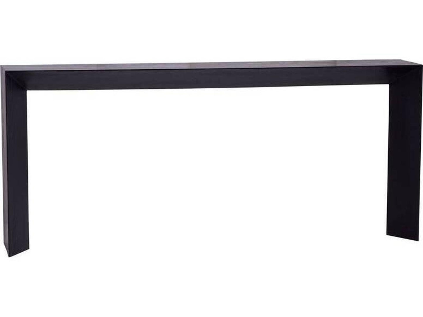 Ormando Ebony Oak Wood Console Table