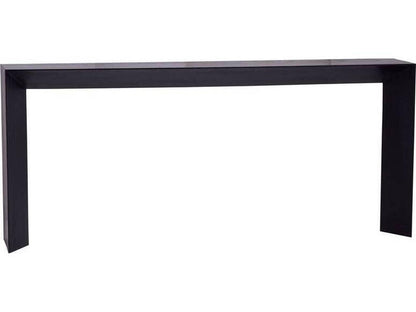 Ormando Ebony Oak Wood Console Table