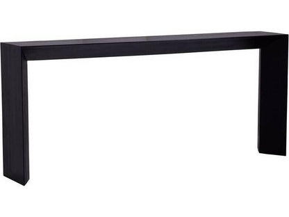 Ormando Ebony Oak Wood Console Table