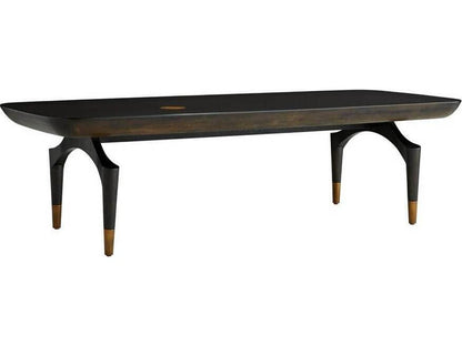 Wagner Rectangle Coffee Table in Umber Oak Wood