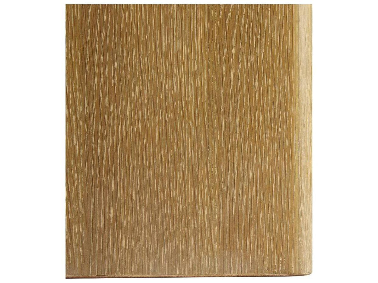 Forrest Square Coffee Table in White Lacquer and Oyster Oak