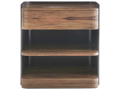 Medici Rectangular Side Table Chateau Gray Ofram Veneer