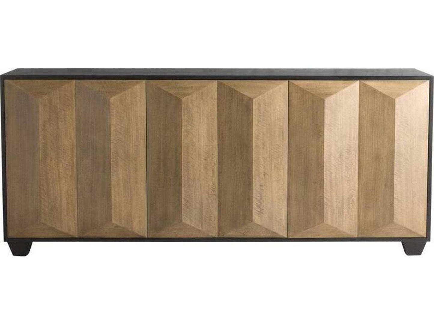 Arteriors Sapphire Chamois Gray Eucalyptus Veneer Credenza