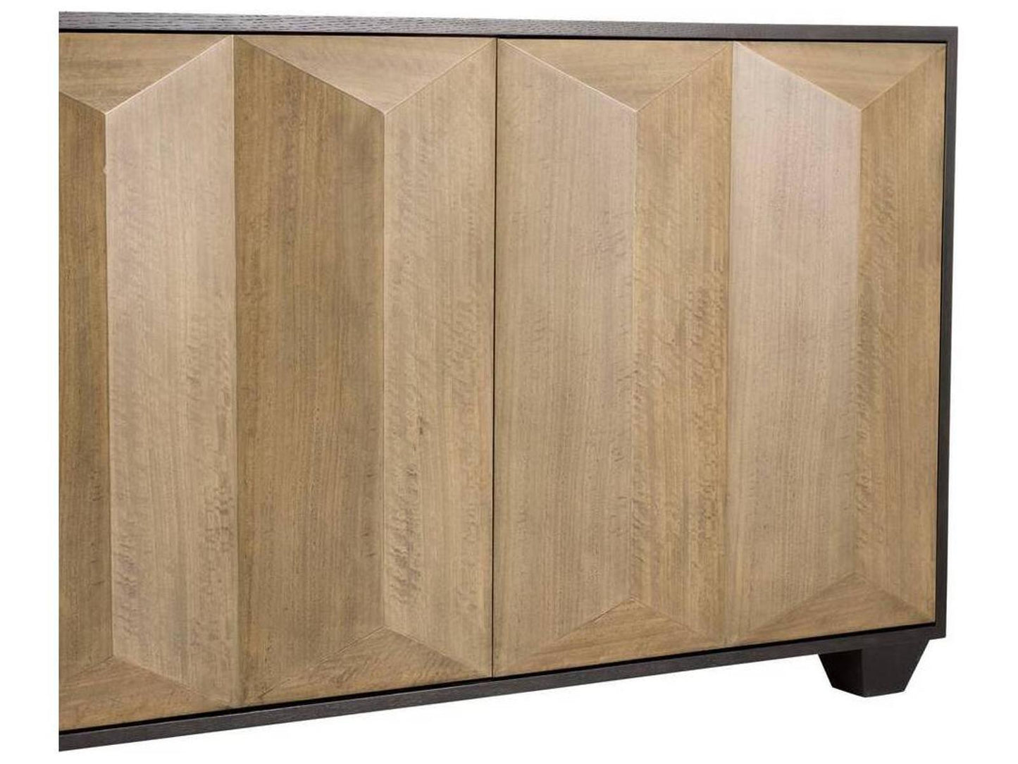 Arteriors Sapphire Chamois Gray Eucalyptus Veneer Credenza