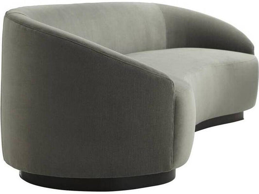 Turner 3-Seat Sharkskin Velvet Sofa