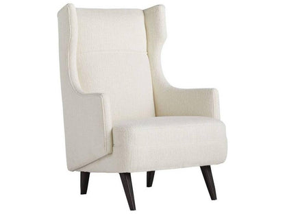 Budelli White Accent Chair