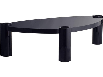 Wood Blue Coffee Table