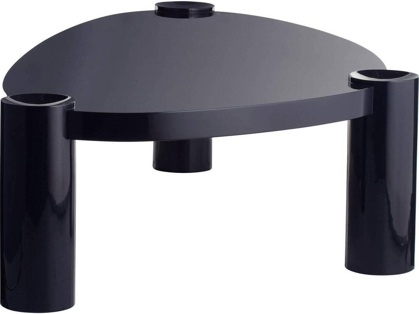 Wood Blue Coffee Table