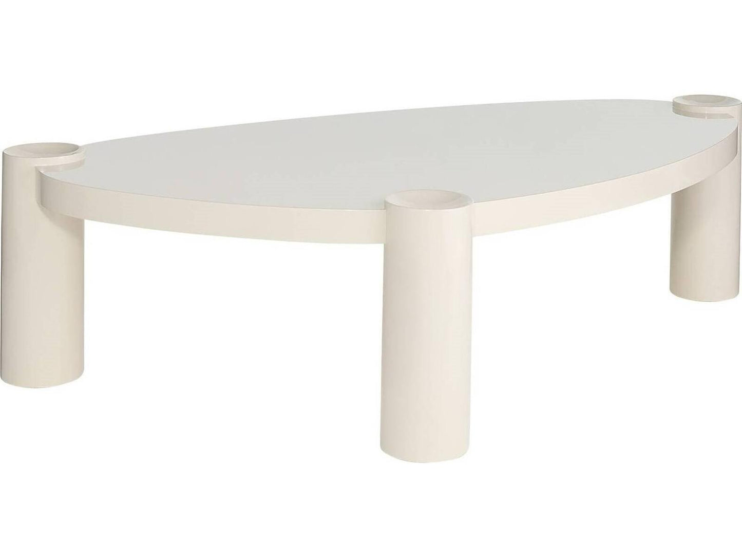 Wood Gray Coffee Table