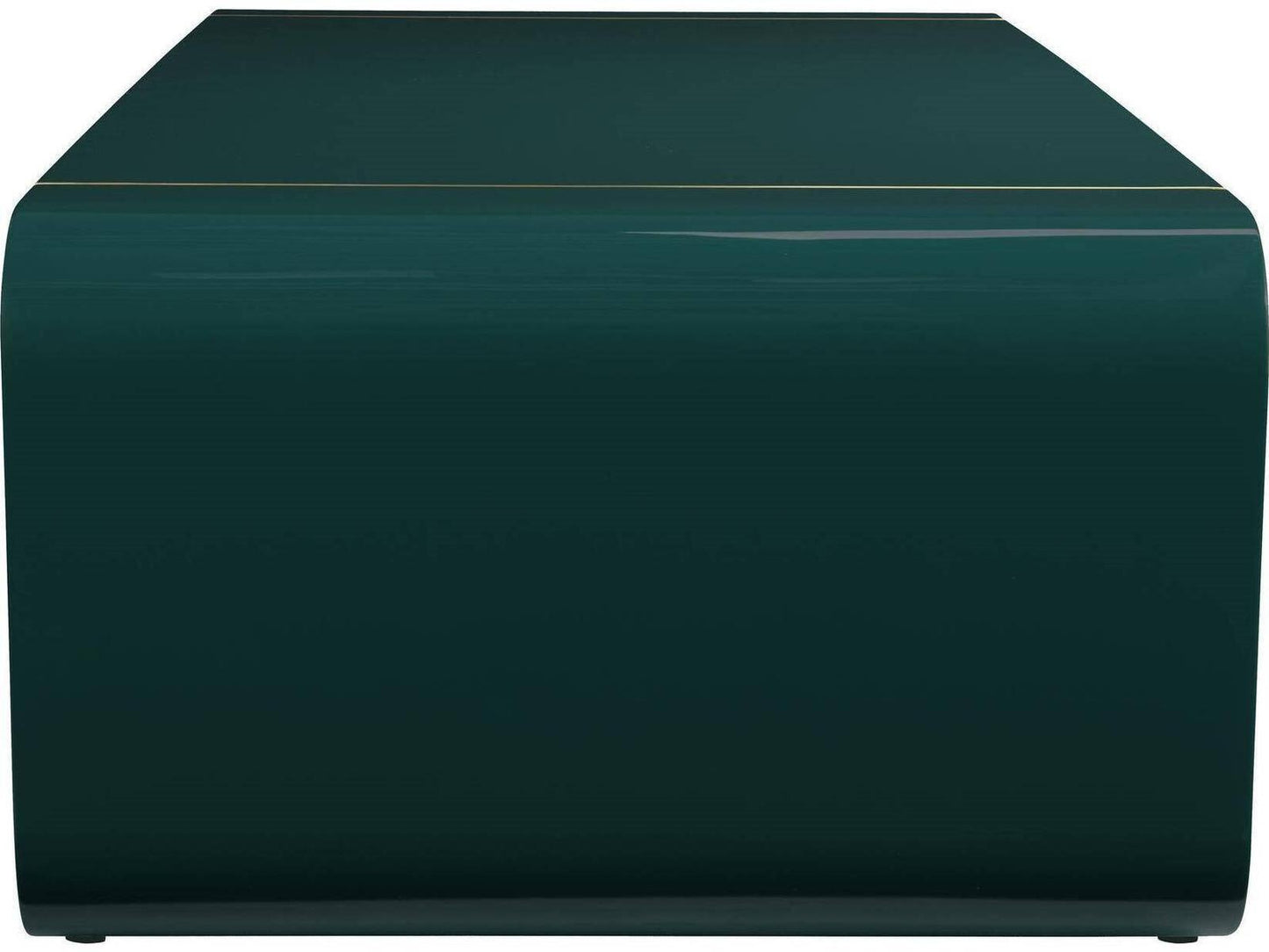 Rectangular Blue Gold Coffee Table