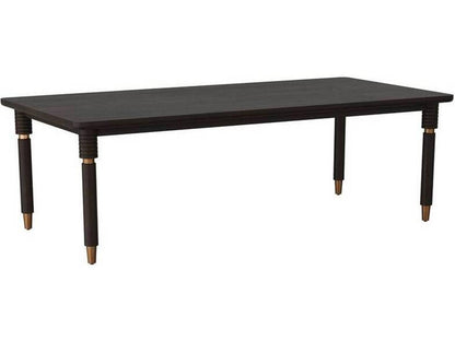 Andrade Rectangle 96-Inch Dining Table in Umber Oak Veneer