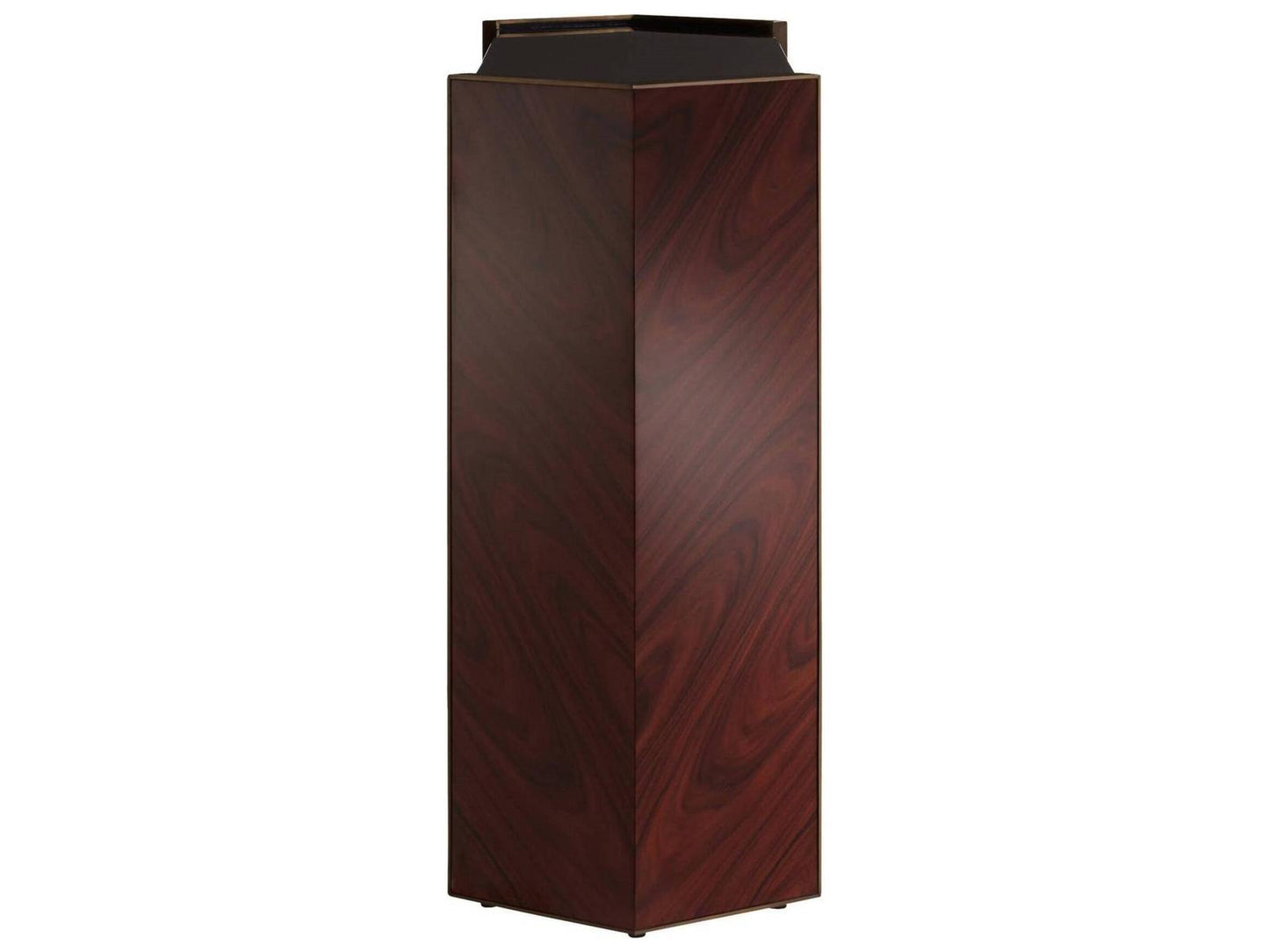 Rectangular Wood Black Red Console Table