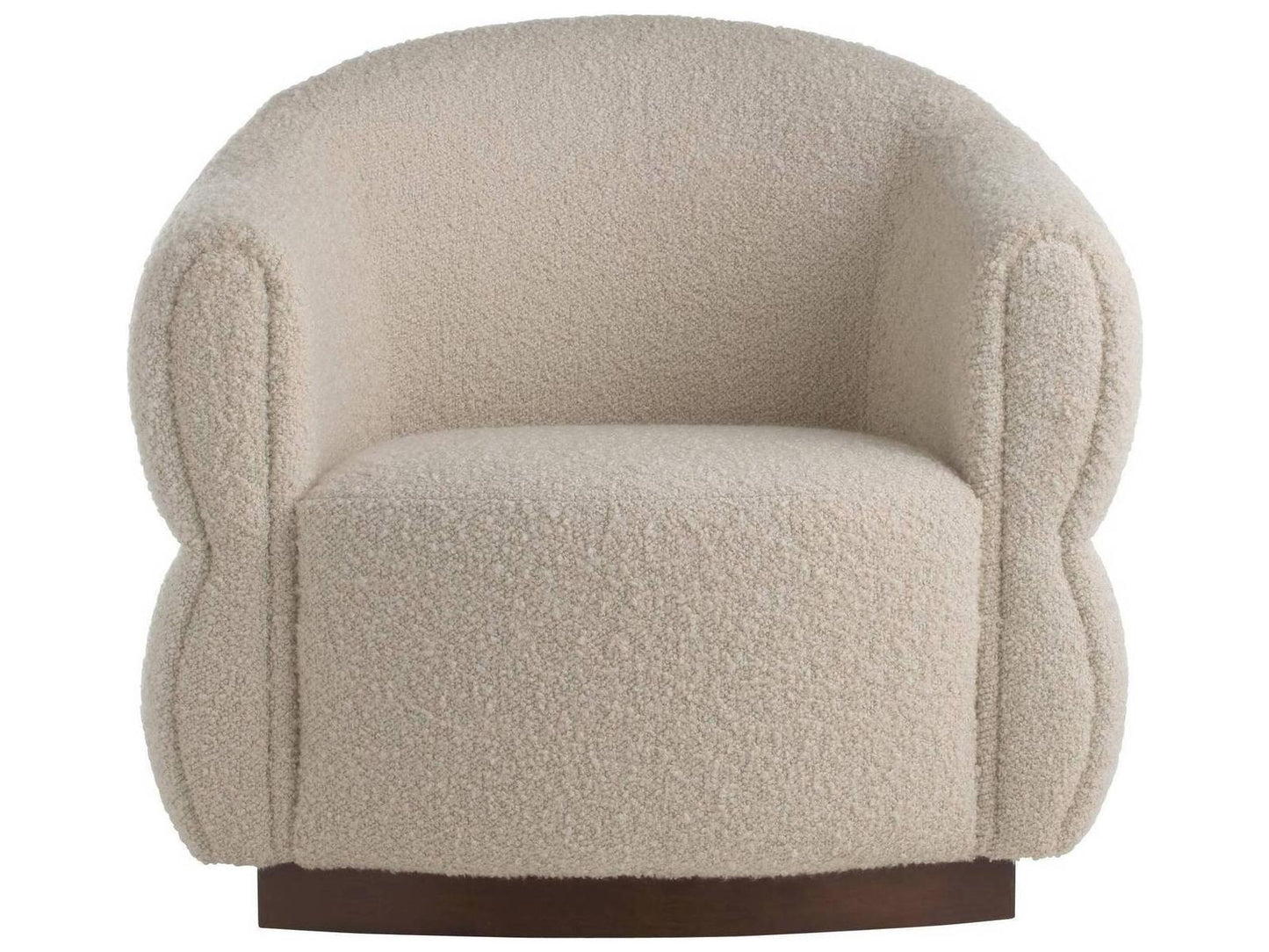 Swivel Cream Accent Chair