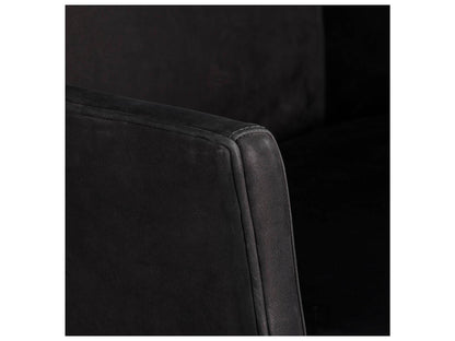 Black Velvet Accent Chair