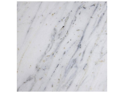 Round Marble White Black Console Table