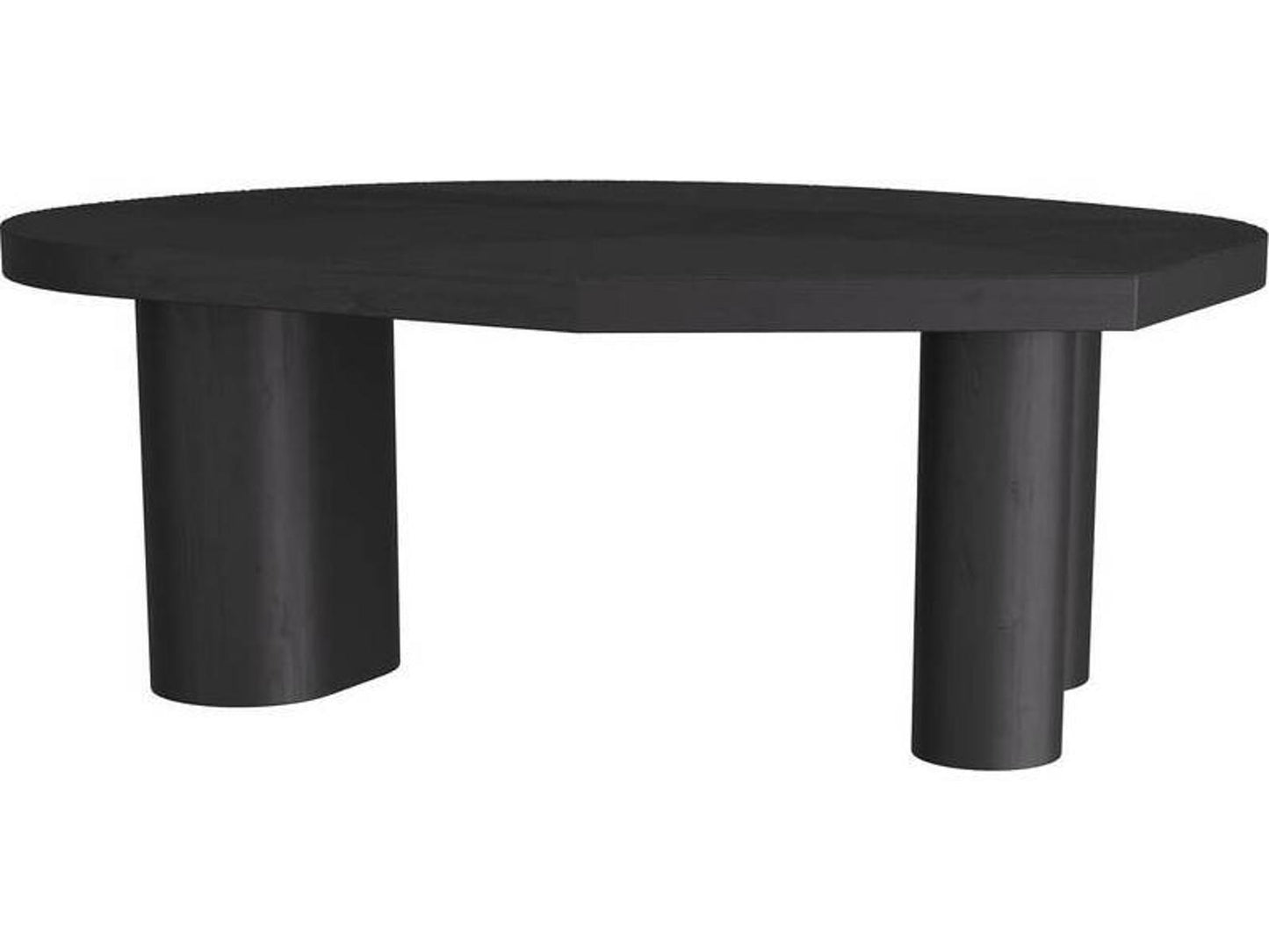 Arteriors Tribal Rectangle Coffee Table in Ebony Mango Wood