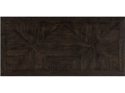 Vargueno Rectangle Dining Table in Burnt Mango Wood