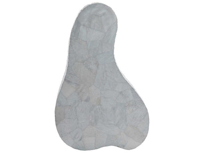 Signature Designs Pangea Stone White Gray Cocktail Table