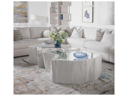 Signature Designs Glass Capitola Coffee Table